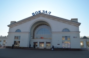 Железнодорожный вокзал города Кирова